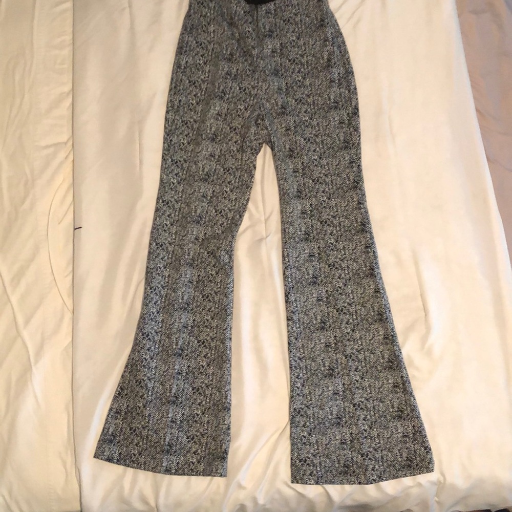 Express flare super high rise pants